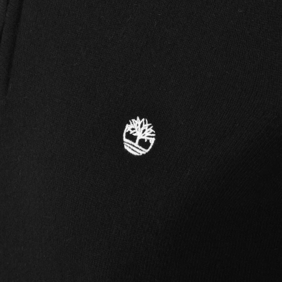 Alternative Image for ProductTimberland Half Zip Merino Knit Jumper Black3